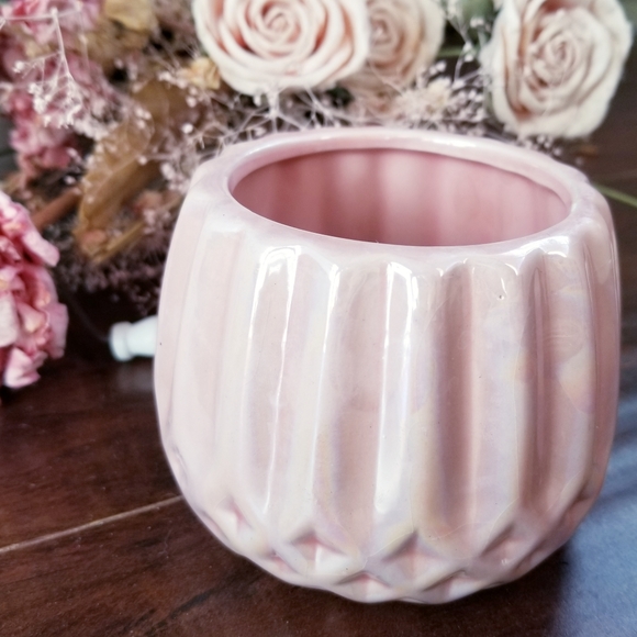 Other - 🌻3/$20🌻Pink irridescent pot